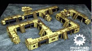 Promethium Forge Pipeline Terrain Set Assembly Instructions [upl. by Ro]