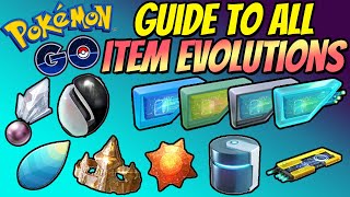 Guide to ALL ITEM EVOLUTIONS in Pokemon GO [upl. by Arze]