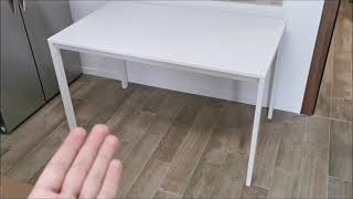 Assembling IKEA furniture  MELLTORP  Table [upl. by Nylareg298]