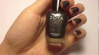 Zoya Storm Swatches and Review [upl. by Ynnav762]