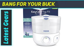 Vicks EasyCare TopFill Ultrasonic Humidifier Best Overall [upl. by Allenrad]