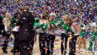 North Texas Basketball Sun Belt Championship Celebration [upl. by Odlanor922]