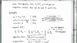 UCSB ChE230A  eigenfunction expansion [upl. by Alrick447]