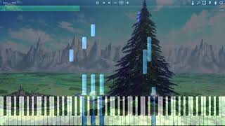 ❤️ SAO Alicization OST Gigas Cedar  Alice Theme  Piano Tutorial [upl. by Coulombe]