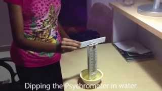 Sling Psychrometer [upl. by Lilyan]