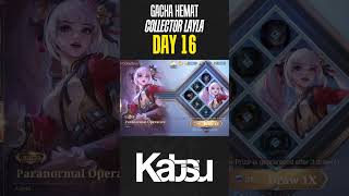 DAY 16 GACHA HEMAT SKIN COLLECTOR LAYLA MLBB [upl. by Camile]