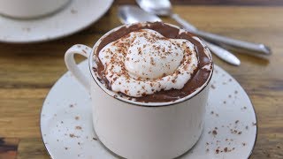 Italian Hot Chocolate Recipe [upl. by Aldercy]