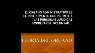 TEORIA DEL ORGANO ADMINISTRATIVO DERECHO URUGUAY ARGENTINA COLOMBIA JERARQUIA CONSTITUCION 1967 [upl. by Uok232]