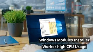 Windows Modules Installer Worker High CPU or DISK usage 7 Solutions 2024 [upl. by Wayolle]