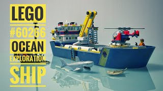 Lego 60266 City Ocean Exploration Ship Replica Speed Build amp Pictures [upl. by Ahteres]