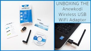 Unboxing Anewkodi Wireless USB WiFi Adapter [upl. by Haidabez]