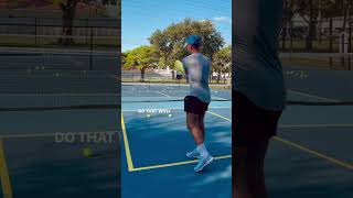 1 Tip For 2 Handed Backhand Pickleball Drive [upl. by Nordgren]