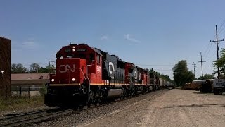 CN 5447 North at Barrington IL [upl. by Marx]