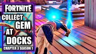 Collect Gem Fragments at Docks  Shanta Quest  Fortnite Chapter 3 Season 1 [upl. by Kania]