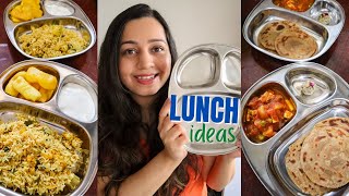 INDIAN LUNCH IDEAS  3 Thali meals for the weekend  Indian Food Recipes [upl. by Anirdnajela]