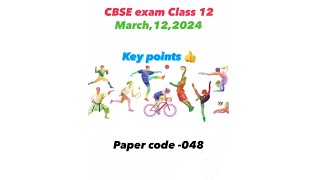 Class 12 physical education Full syllabus revision with key points Part 1 [upl. by Yhtir]