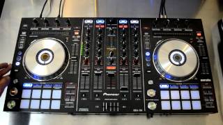 Pioneer DDJSX Digital DJ Controller amp Serato DJ Review Video [upl. by Nwahsor43]