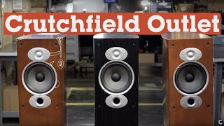 Shop the Crutchfield Outlet and save  Crutchfield video [upl. by Itsuj]