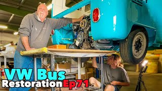 VW Bus Restoration  Episode 71  Million things  MicBergsma [upl. by Alboran61]