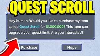 How To GET QUEST SCROLL In ROBLOX MEME SEA [upl. by Aligna]