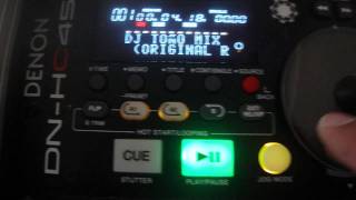 controlador denon dnhc4500 funciones como utilizar [upl. by Ahsikyw610]