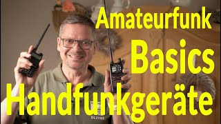 Amateurfunk Basics  Handfunkgeraete Krasser Gegensatz Baofeng UVR5 und Kenwood THD74 [upl. by Nilhsa]