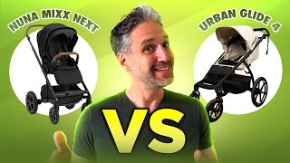 Thule Urban Glide 4 Wheel vs Nuna Mixx Next Stroller Comparison  Best FullSize Strollers 2024 [upl. by Atinele]