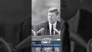 Defeatist Beliefs How Kennedy Inspired Hope for Peace [upl. by Panta550]