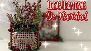 Hermosas Manualidades Navideñas  Ideas con Reciclaje  Diy Christmas  Artesanato Natalino [upl. by Ylirama]