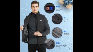 How to Use Gokozy Heated Vest Correctly [upl. by Llejk486]