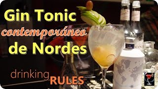 Gin Tonic Contemporáneo de Nordes  Drinking RULES [upl. by Smallman]