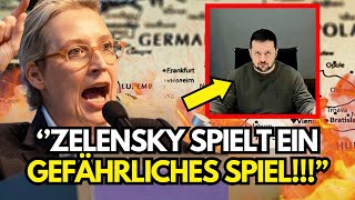 Alice Weidel Die schockierendsten Aussagen über Wladimir Selenskyj [upl. by Sucy]