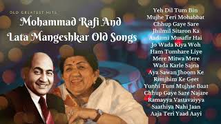 Mohammed Rafi and Lata Mangeshkar hit song [upl. by Yerag]