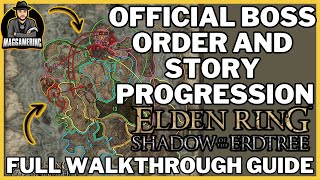 Elden Ring Shadow of the Erdtree Boss Order for DLC Story Progression Guide Best How to Walkthrough [upl. by Nwahsram302]