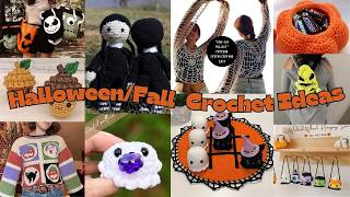 🎃Halloween amp Fall Crochet Ideas🍁Free amp Paid Patterns Included🦇Beginner Friendly Crochet Ideas 🕸️ [upl. by Kursh]