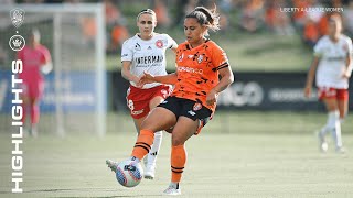 ALW R8 Brisbane Roar v Western Sydney Wanderers Highlights [upl. by Irb]