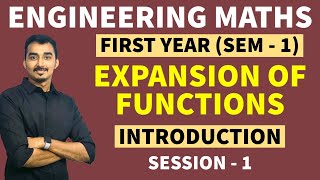 EXPANSION OF FUNCTION  S1  MACLAURINS SERIES  ENGINEERING FIRST YEAR SEM1 SAURABH DAHIVADKAR [upl. by Nolyarg]