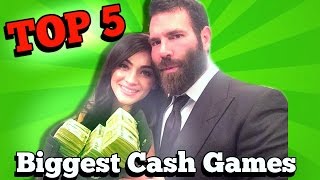 Top 5 Biggest Cash Games [upl. by Fafa608]