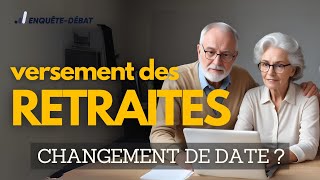 Versement des retraites en juillet  Changement de date [upl. by Sandra]