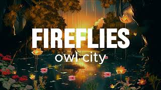 FIREFLIES  OWL CITY LIRIK [upl. by Shiff]