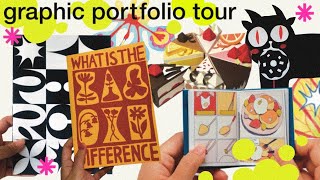 art portfolio tour for ual [upl. by Novhaj]