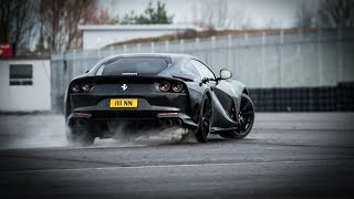 Ferrari 812 Superfast INSANE DRIFTING [upl. by Nodearb]