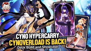 3 Rounds of Cyno OTK Overload  Genshin TCG [upl. by Ardnua]