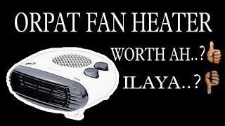 orpat room heater OEH 1260 to 2000 watts  orpat room heater honest review tamil [upl. by Pettifer221]