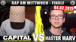 RAP AM MITTWOCH Capital Bra vs Master Marv 040215 BattleMania Finale 44 GERMAN BATTLE [upl. by Mohn950]