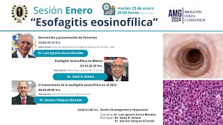 Sesión Mensual Enero 2024 Esofagitis eosinofílica [upl. by Gonzalo]