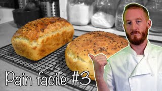 PAIN 😍 Sans PÉTRISSAGE Sans FAÇONNAGE 😱 FACILE et INRATABLE 🍞🥖 [upl. by Noivaz]