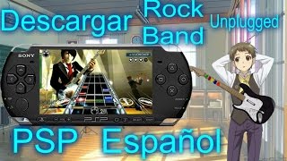 Descargar Rock Band Unplugged PSP  DLC Canciones Extras Español [upl. by Rehtul]