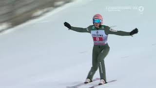 Dawid Kubacki gewinnt das Neujahrsspringen mit Schanzenrekordweite  GarmischPartenkirchen [upl. by Hsekin167]