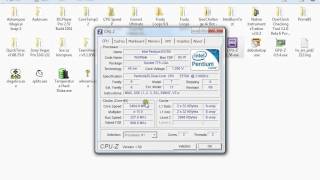 Intel E5700 DualCore Overclocking To 34GHz [upl. by Annaes280]